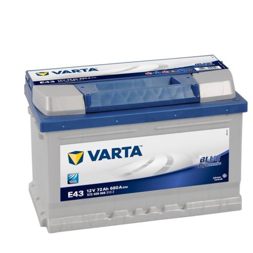 Varta Blue Dynamic 12V 72Ah 680En Jobb+ Autó Akkumulátor