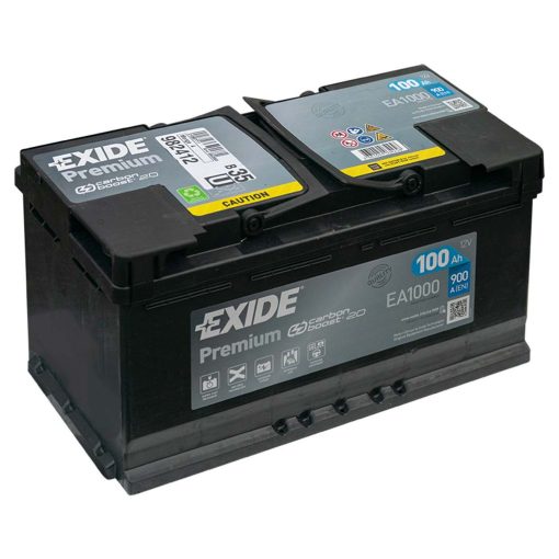 EXIDE PREMIUM EA1000 12V 100AH 900EN JOBB+ AUTÓ AKKUMULÁTOR