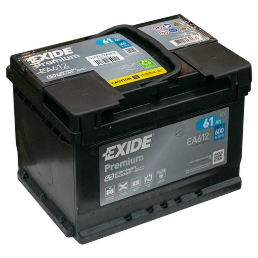 EXIDE PREMIUM EA612 12V 61AH 600EN JOBB+ AUTÓ AKKUMULÁTOR