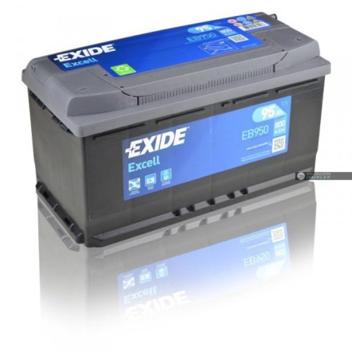 EXIDE EXCELL EB950 12V 95AH 800EN JOBB+ AUTÓ AKKUMULÁTOR