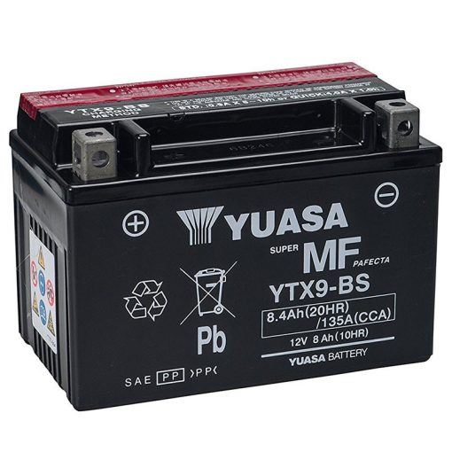 YUASA YTX9-BS 12V 8.4Ah 135A MOTOR AKKUMULÁTOR